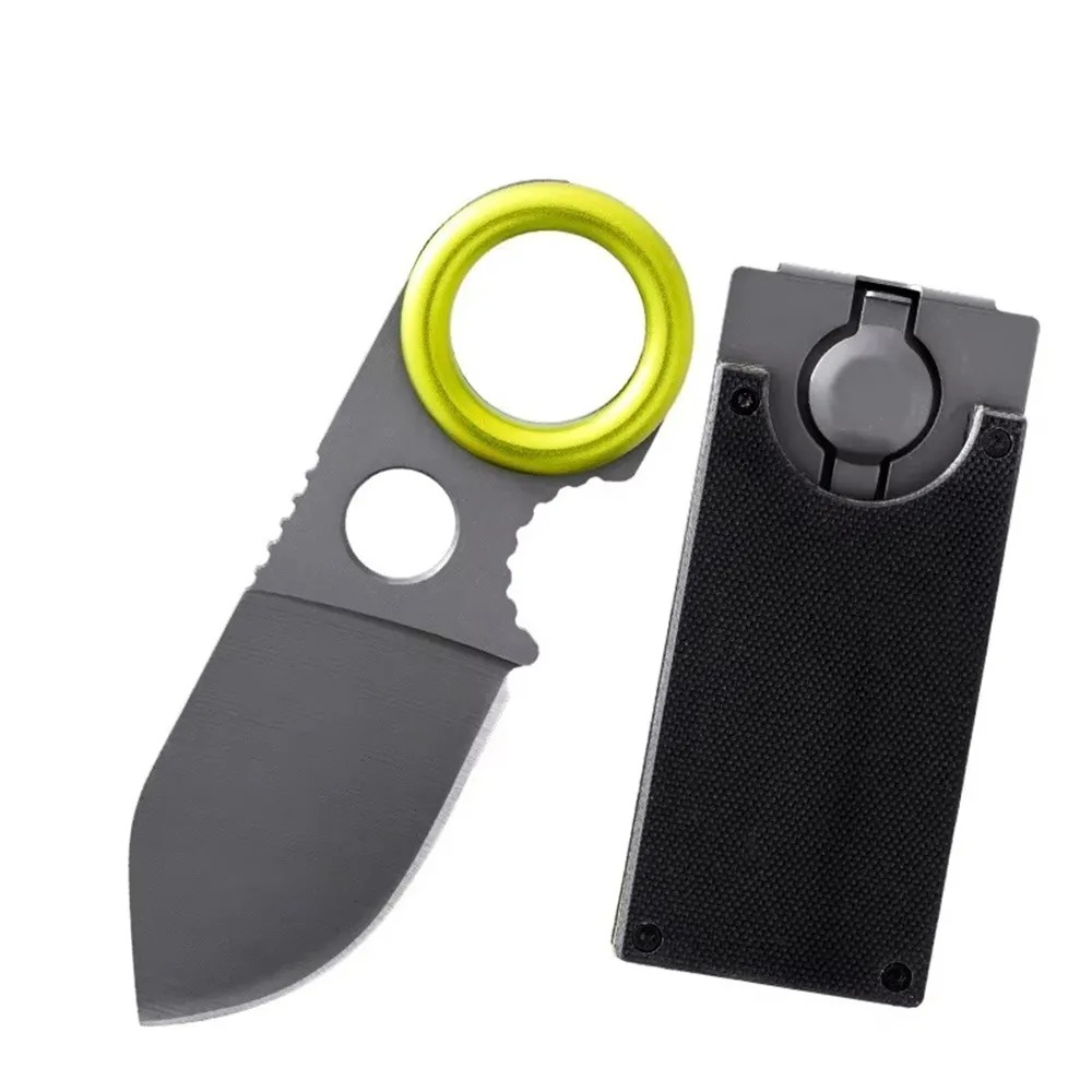 Mini EDC Ring Fixed Blade Knif - Edc Carry Fixed Blade Knife recension och pris