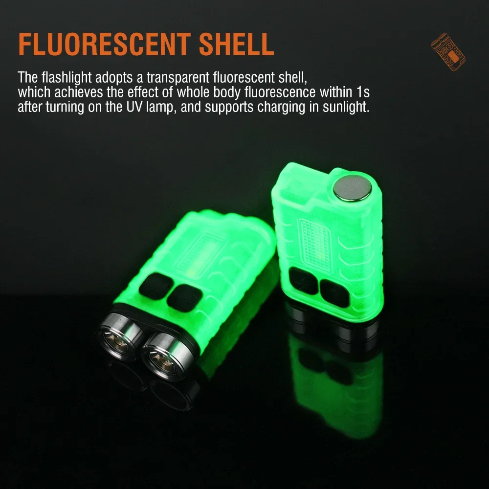 BORUiT V3 LED Keychain Portabl - Keychain Flashlight recension och pris