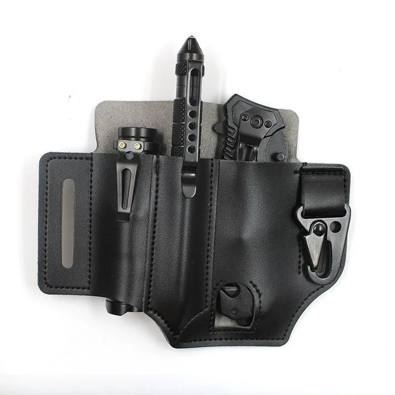 EDC PU Leather Tool Pouch Mult - Edc Carry Belt Leather recension och pris