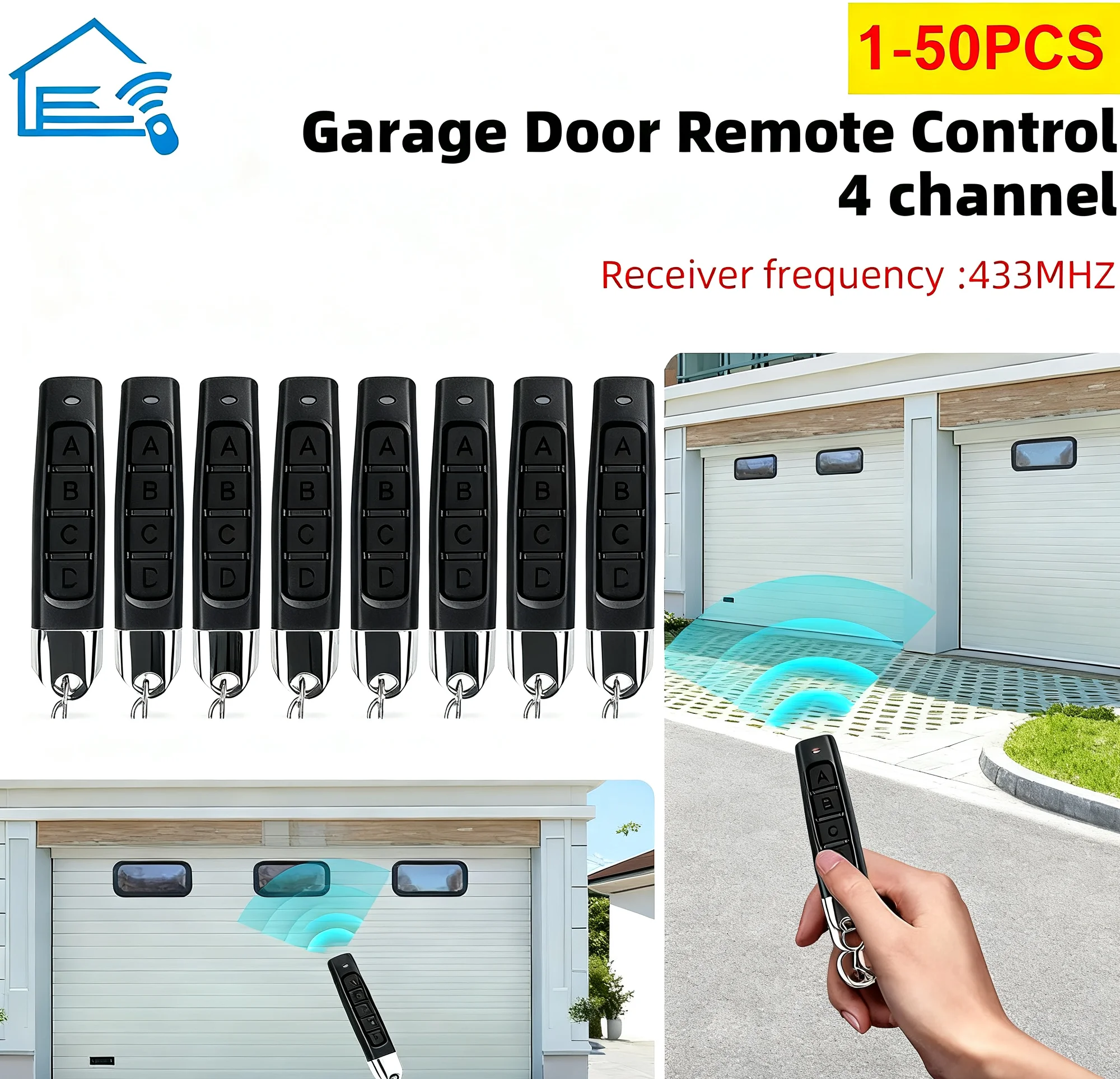 Remote Control 433MHz Car Key  - Bottle Opener Keyring recension och pris