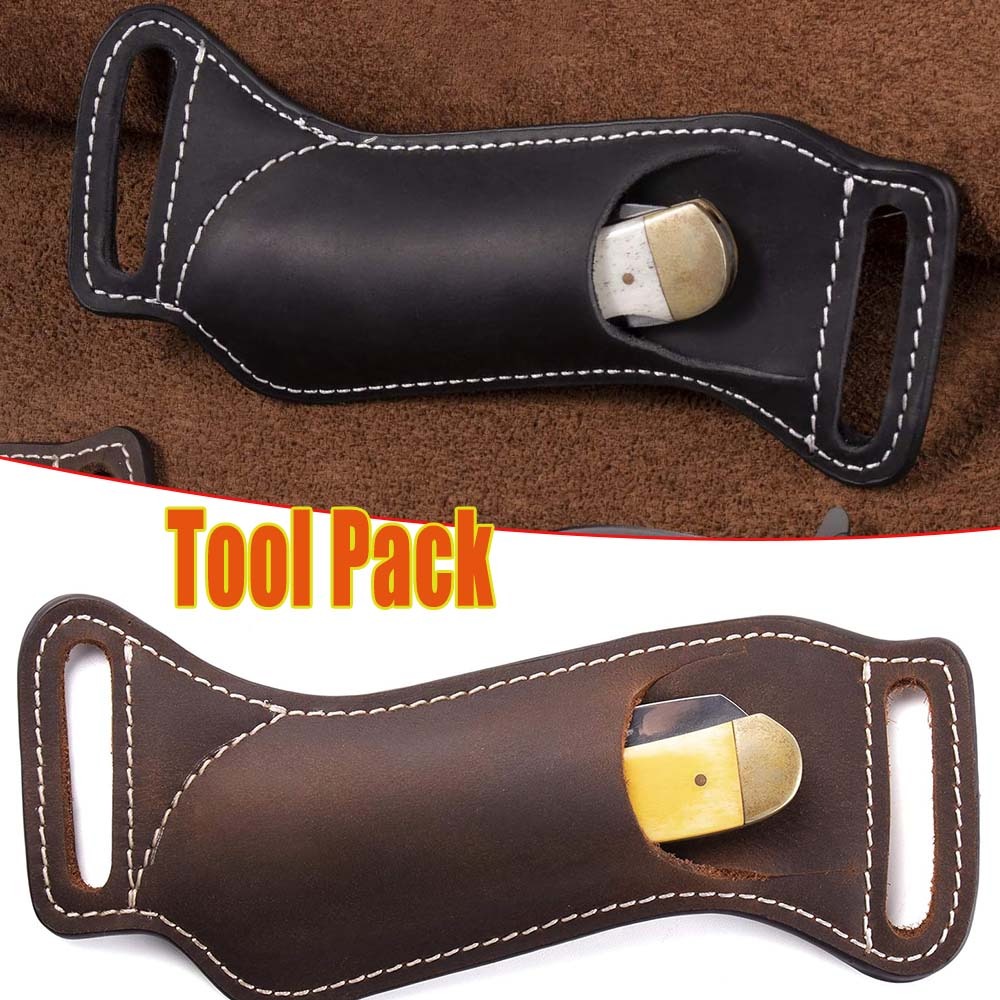 Tactical EDC Folding Knife She - Edc Carry Belt Leather recension och pris