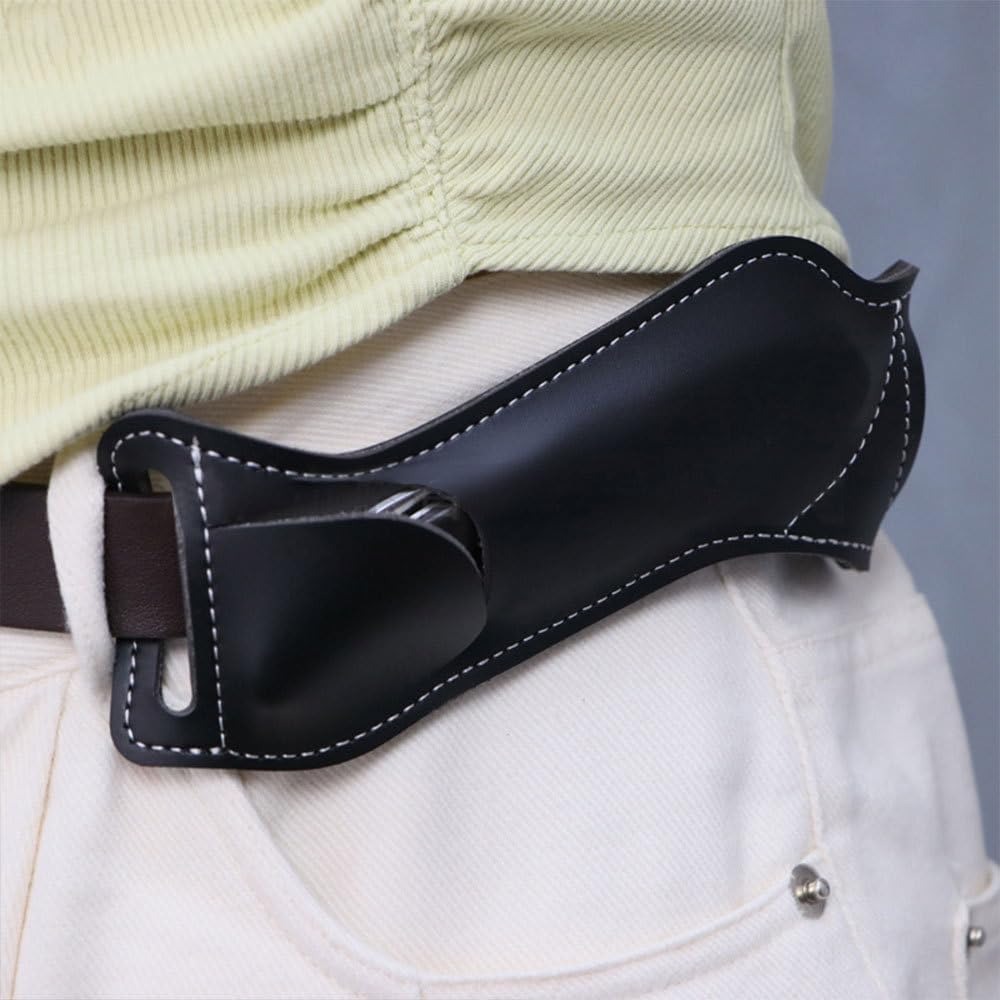 Tactical EDC Folding Knife She - Edc Carry Belt Leather recension och pris