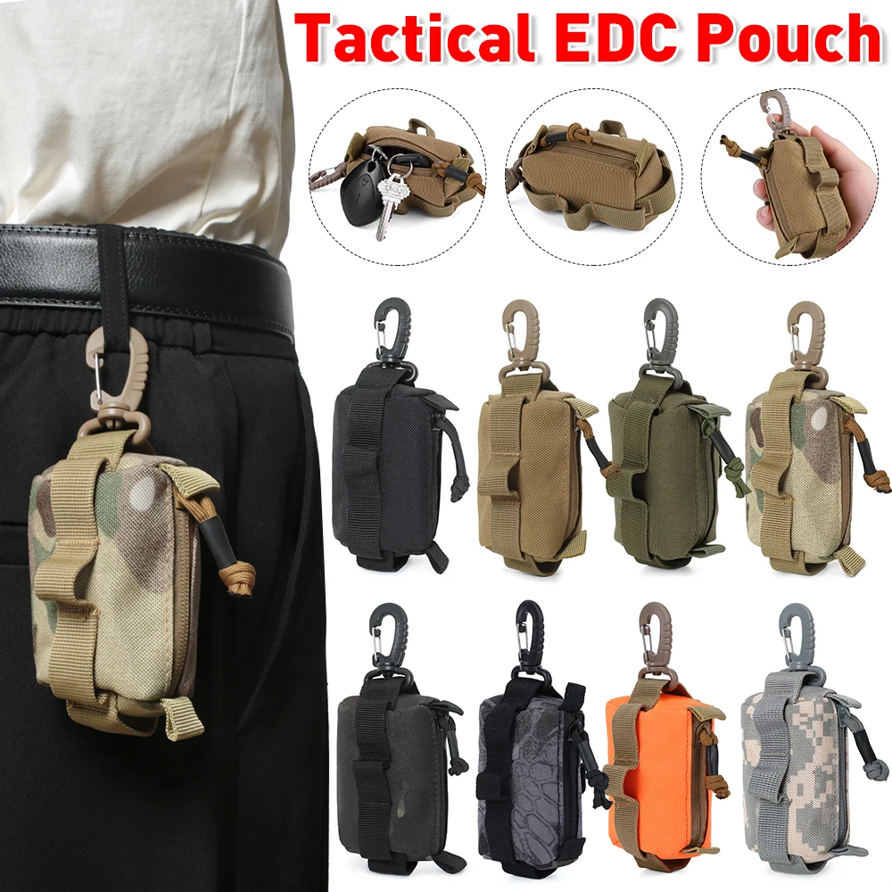 Tactical EDC Pouch Zipper Key  - Edc Carry Case recension och pris