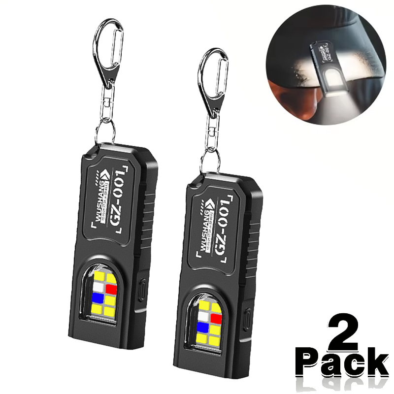 Multifunctional Mini COB LED K - Keychain Flashlight recension och pris