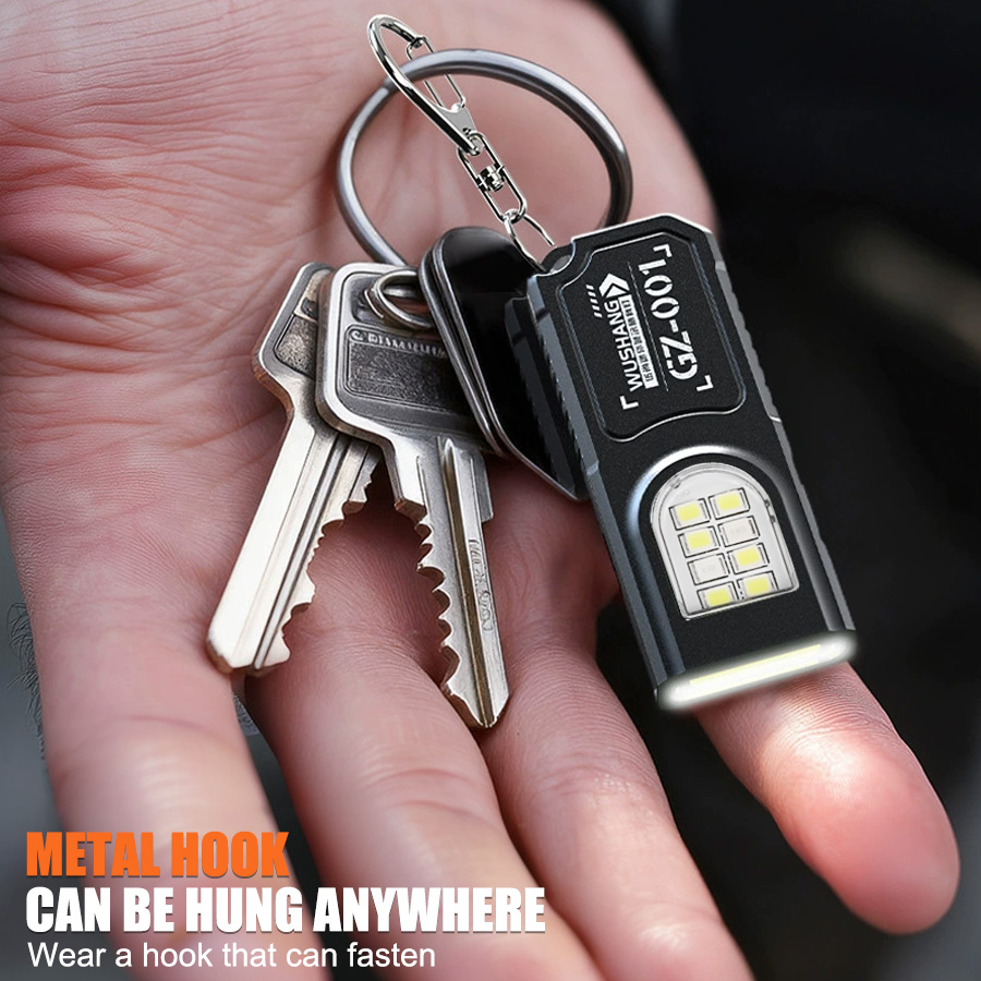 Multifunctional Mini COB LED K - Keychain Flashlight recension och pris