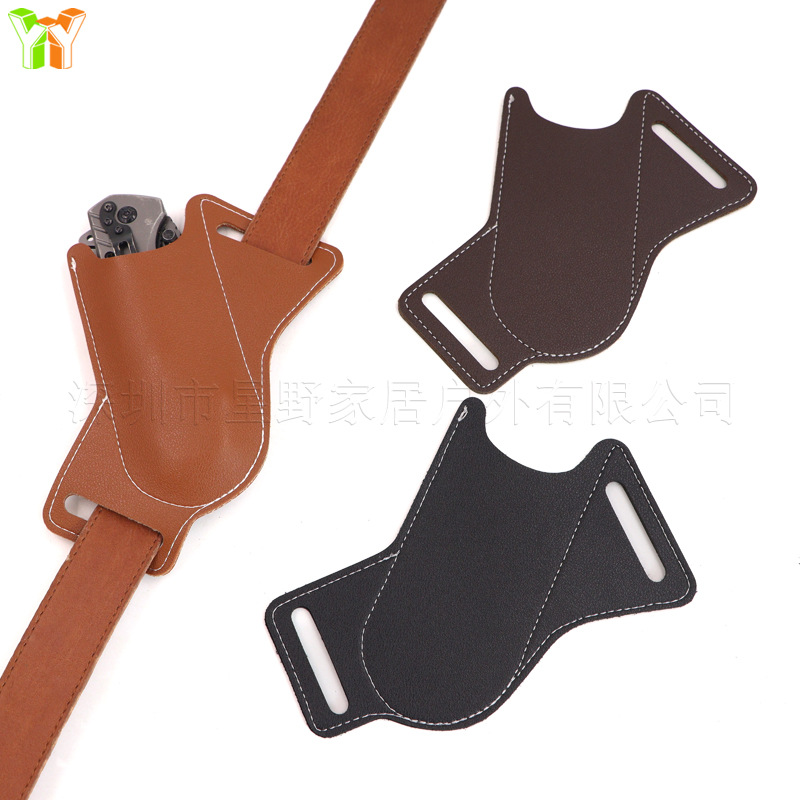 Leather Folding Knife Sheath,  - Edc Carry Belt Leather recension och pris