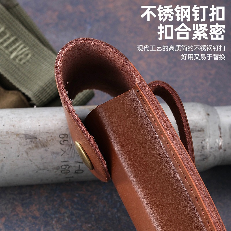 Genuine Leather Knife Sheath f - Edc Carry Belt Leather recension och pris