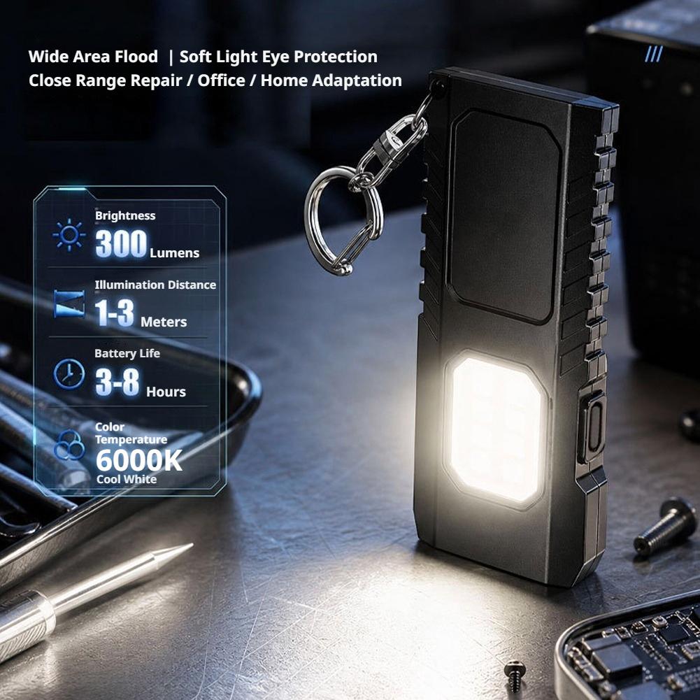 Mini Edc Keychain Flashlight U - Keychain Flashlight recension och pris